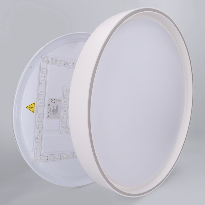 Brilagi - Lámpara de techo LED regulable NANCI LED/60W/230V 3000-6500K Ø 49 cm blanca + mando a distancia