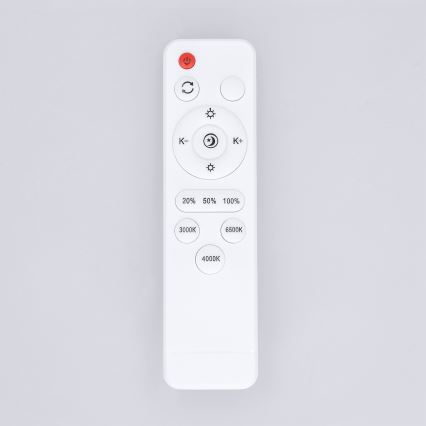 Brilagi - Lámpara de techo LED regulable NANCI LED/60W/230V 3000-6500K Ø 49 cm blanca + mando a distancia