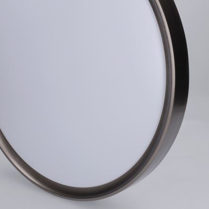 Brilagi - Luminaria de techo LED regulable FANCIA LED/48W/230V 3000-6500K Ø 39 cm antracita + mando a distancia