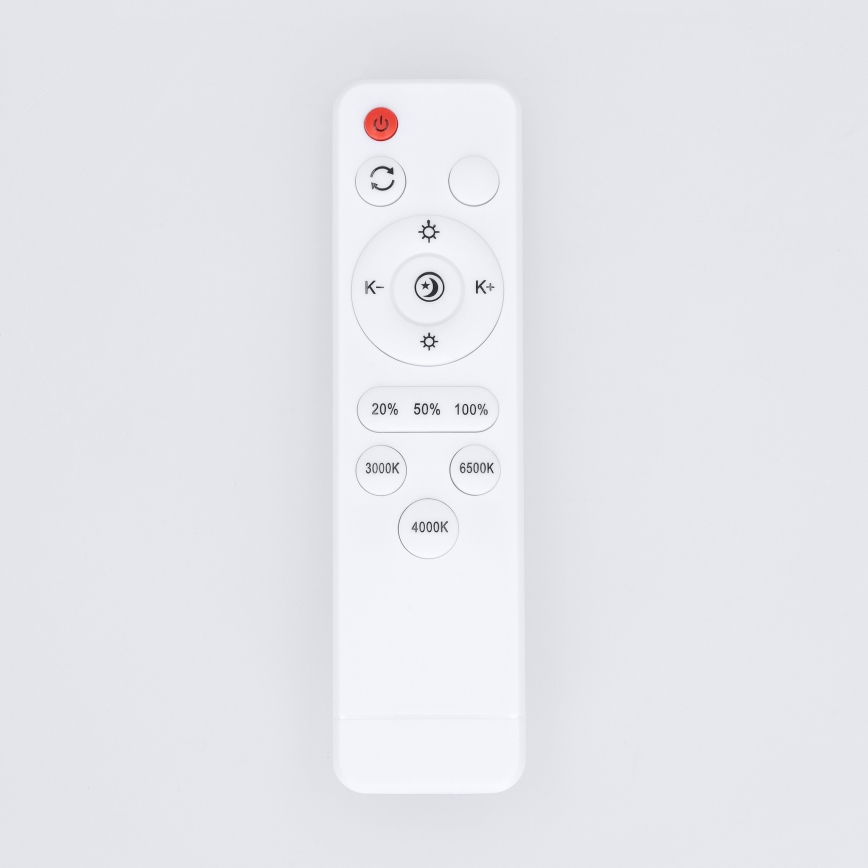 Brilagi - Luminaria de techo LED regulable FANCIA LED/48W/230V 3000-6500K Ø 39 cm antracita + mando a distancia