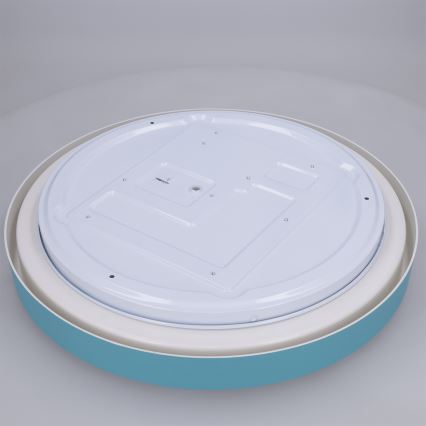 Brilagi - Luminaria de techo LED regulable MATTEO LED/48W/230V 3000-6500K diámetro 41 cm turquesa + control remoto
