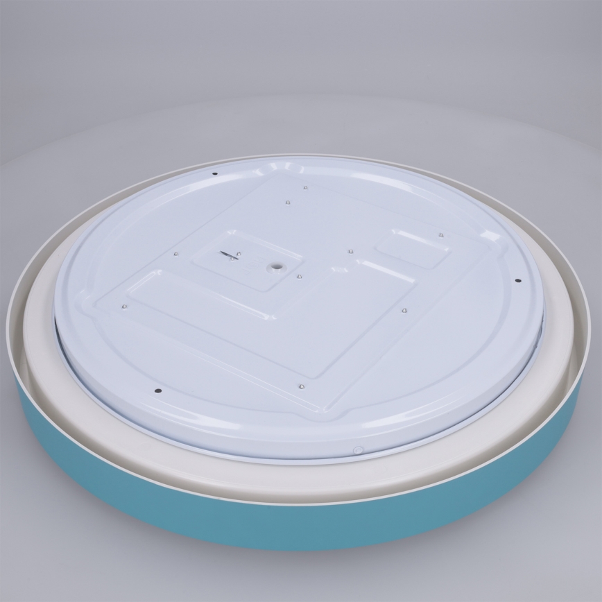 Brilagi - Luminaria de techo LED regulable MATTEO LED/48W/230V 3000-6500K diámetro 41 cm turquesa + control remoto
