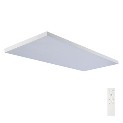 Brilagi - Lámpara de techo para baño LED regulable FRAME SMART LED/96W/230V 120x60 cm 3000-6000K IP44 blanca + mando a distancia