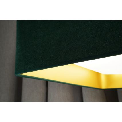Brilagi - Lámpara de techo LED regulable VELVET SQUARE SMART LED/36W/230V 60x60 cm 2700-6500K Wi-Fi Tuya + mando a distancia verde