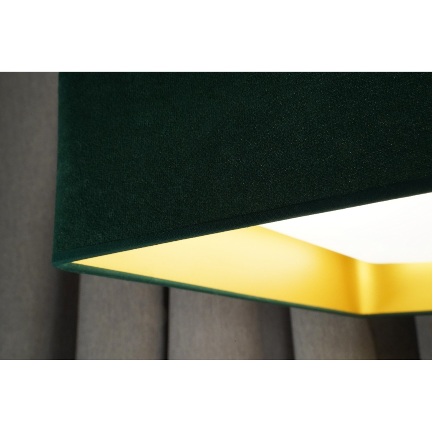 Brilagi - Lámpara de techo LED regulable VELVET SQUARE SMART LED/36W/230V 60x60 cm 2700-6500K Wi-Fi Tuya + mando a distancia verde