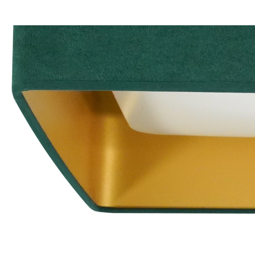 Brilagi - Lámpara de techo LED regulable VELVET SQUARE SMART LED/36W/230V 60x60 cm 2700-6500K Wi-Fi Tuya + mando a distancia verde