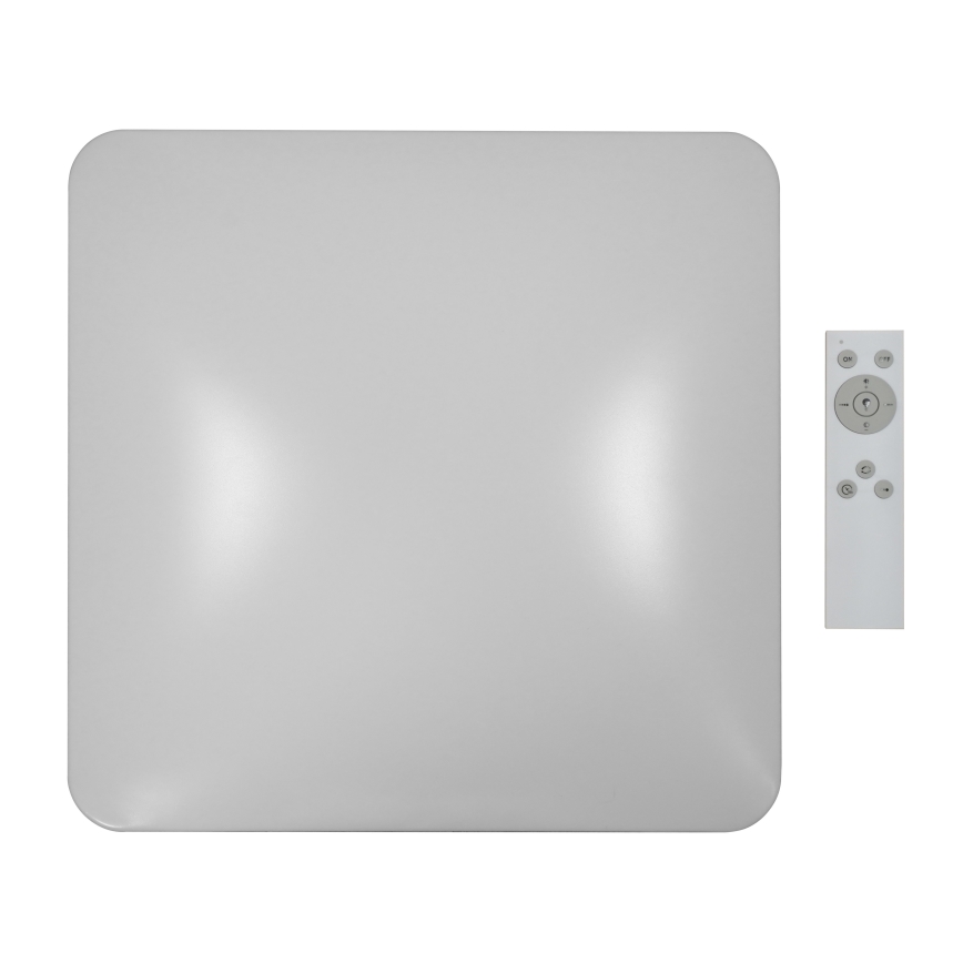 Brilagi - Luminaria de techo regulable VELVET SQUARE SMART LED/36W/230V 60x60 cm 2700-6500K Wi-Fi Tuya + mando a distancia beige