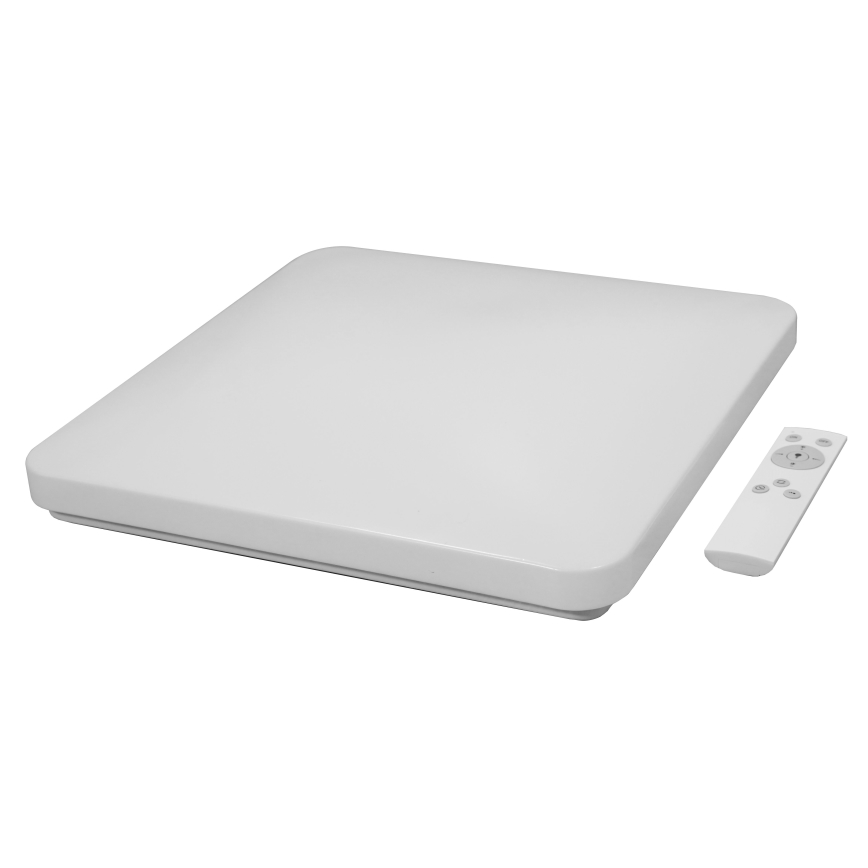 Brilagi - Luminaria de techo LED regulable VELVET SQUARE SMART LED/36W/230V 60x60 cm 2700-6500K Wi-Fi Tuya + control remoto color crema