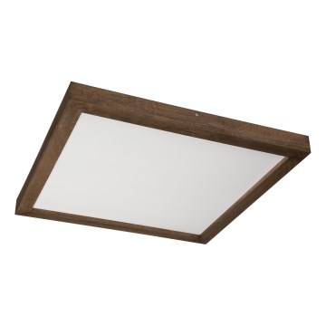 Brilagi - LED Luz de techo de baño WOODY FRAME LED/40W/230V 60x60 cm IP44 nuez