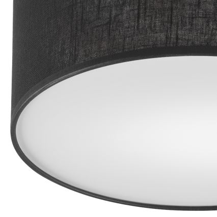 Brilagi - LED Plafón BELLADONNA 1xE27/15W/230V d. 30 cm negro/pino