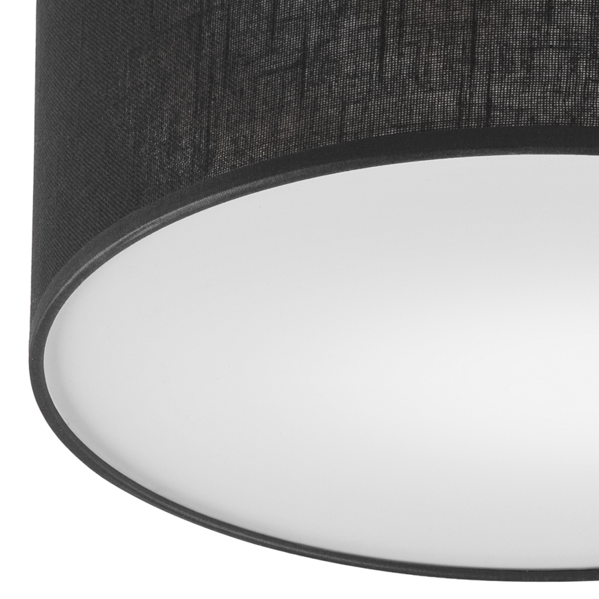 Brilagi - LED Plafón BELLADONNA 1xE27/15W/230V d. 30 cm negro/pino