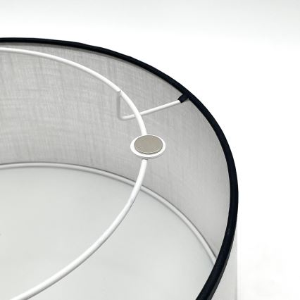 Brilagi - LED Plafón BELLADONNA 1xE27/15W/230V diá. 30 cm blanco/roble