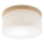 Brilagi - LED Plafón BELLADONNA 1xE27/15W/230V diá. 30 cm color crema/roble