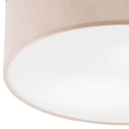 Brilagi - LED Plafón BELLADONNA 2xE27/15W/230V d. 40 cm beige/roble