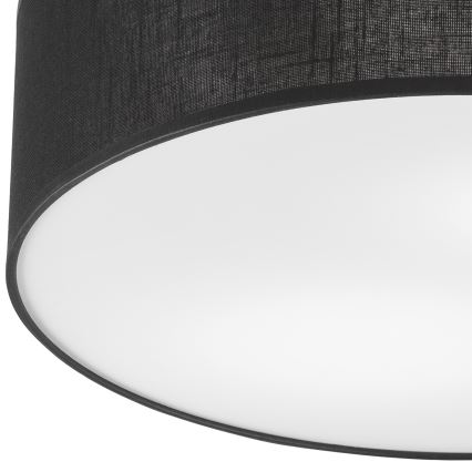 Brilagi - LED Plafón BELLADONNA 2xE27/15W/230V d. 40 cm negro/pino