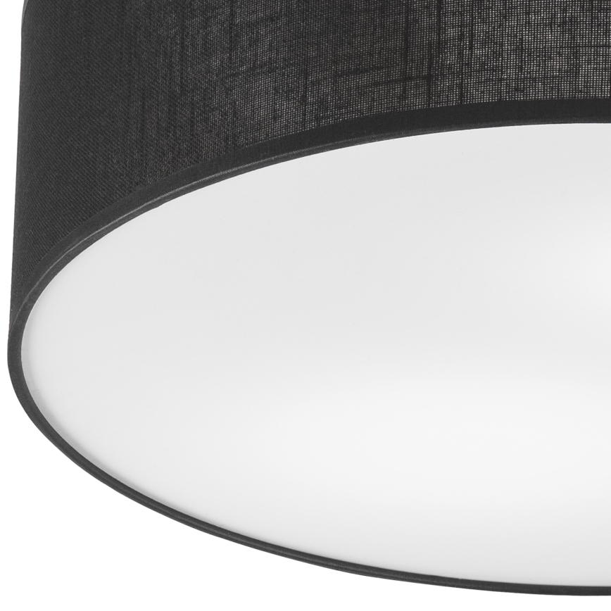 Brilagi - LED Plafón BELLADONNA 2xE27/15W/230V d. 40 cm negro/pino