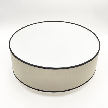 Brilagi - LED Plafón BELLADONNA 2xE27/15W/230V diá. 40 cm color crema/roble
