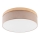Brilagi - LED Plafón BELLADONNA 3xE27/15W/230V d. 50 cm beige/pino