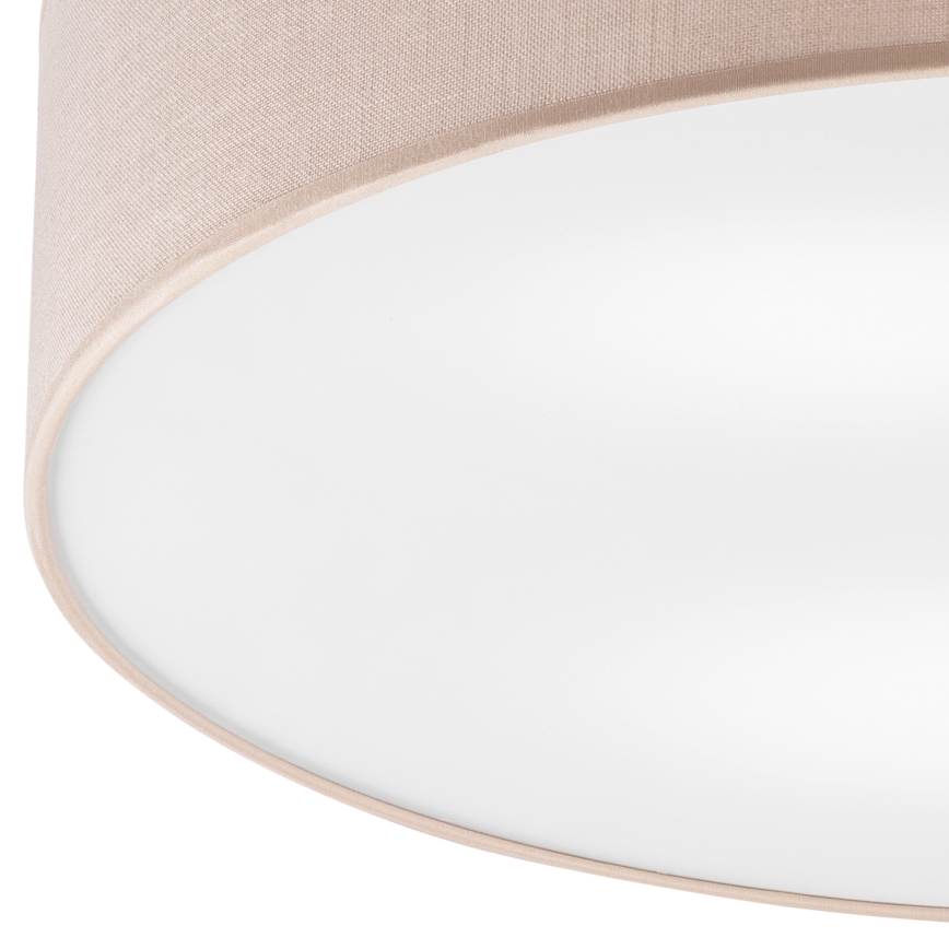 Brilagi - LED Plafón BELLADONNA 3xE27/15W/230V d. 50 cm beige/pino