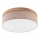 Brilagi - LED Plafón BELLADONNA 3xE27/15W/230V d. 50 cm beige/roble