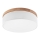 Brilagi - LED Plafón BELLADONNA 3xE27/15W/230V d. 50 cm blanco/roble