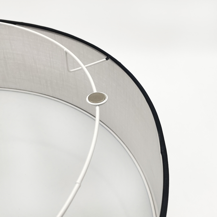 Brilagi - LED Plafón BELLADONNA 3xE27/15W/230V diá. 50 cm blanco/roble