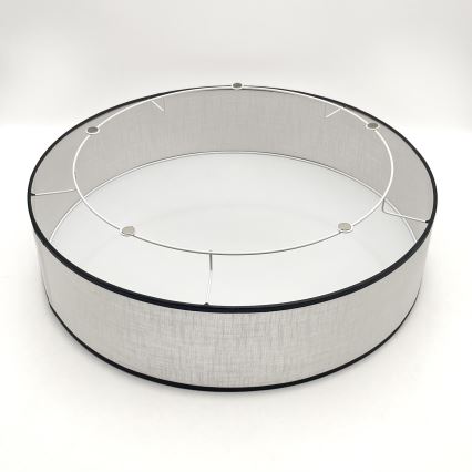 Brilagi - LED Plafón BELLADONNA 3xE27/15W/230V diá. 50 cm blanco/roble