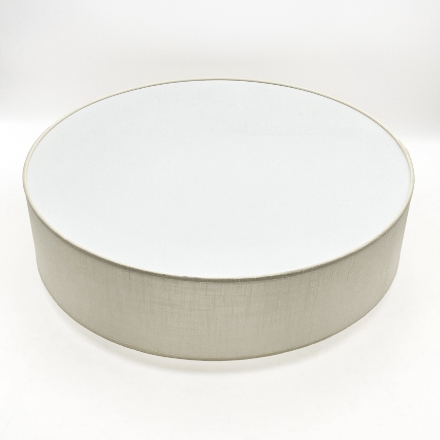 Brilagi - LED Plafón BELLADONNA 3xE27/15W/230V diá. 50 cm color crema/roble