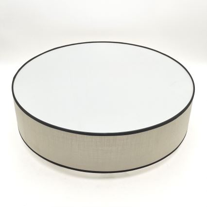 Brilagi - LED Plafón BELLADONNA 3xE27/15W/230V diá. 50 cm color crema/roble