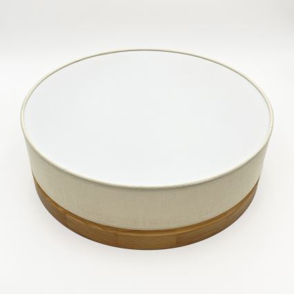 Brilagi - LED plafón BELLADONNA LED/36W/230V diámetro 40 cm crema/roble
