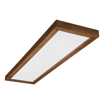 Brilagi - LED Plafón de baño WOODY FRAME LED/40W/230V 120x30 cm IP44 cereza