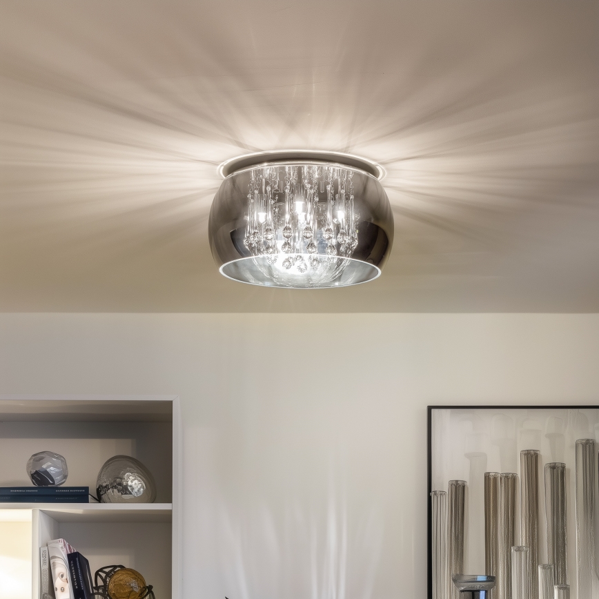Brilagi - LED Plafón de cristal JEWEL 5xG9/42W/230V
