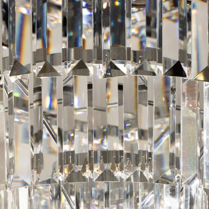 Brilagi - LED Plafón de cristal MOZART 5xE14/40W/230V cromo brillante