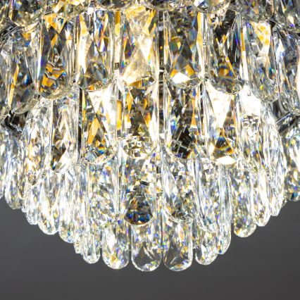 Brilagi - LED Plafón de cristal VELURE 5xE14/40W/230V dorado