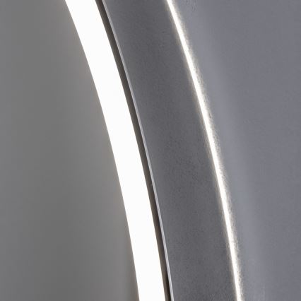 Brilagi - Espejo calefactado para baño LED regulable con retroiluminación ALU PRO LED/18W/230V Ø 60 cm 3000/4000/6500K IP44 cromo brillante CRI 90