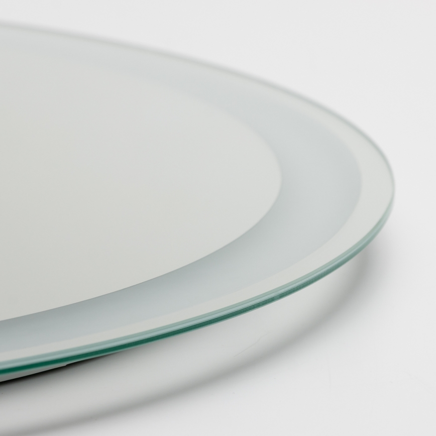 Brilagi - Espejo de baño con calefacción y retroiluminación LED regulable AVA PRO LED/18,5W/230V Ø 60 cm 3000/4000/6500K IP44 CRI 90