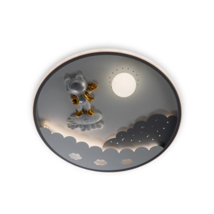 Brilagi - Lámpara de techo infantil LED regulable ASTRO LED/68W/230V 3000-6000K Ø 49 cm + mando a distancia