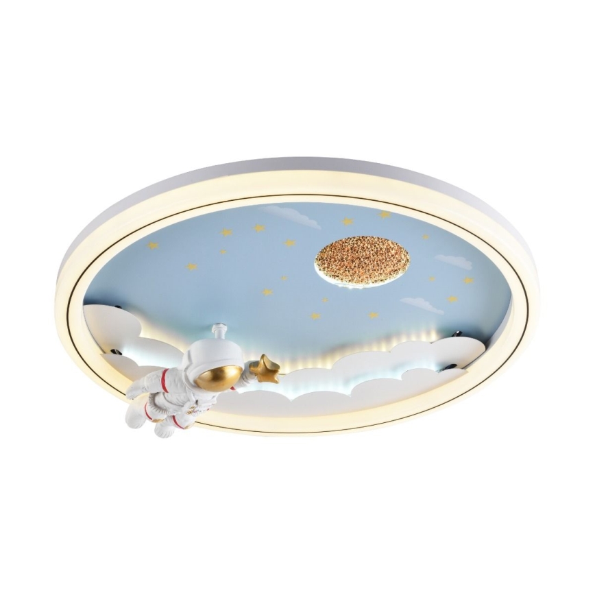 Brilagi - Lámpara de techo infantil regulable LED/42W/230V 3000/5700K astronauta