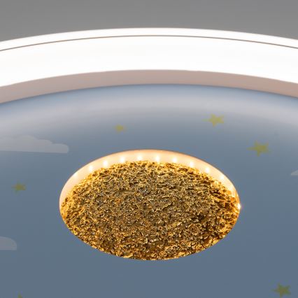 Brilagi - Lámpara de techo infantil regulable LED/42W/230V 3000/5700K astronauta