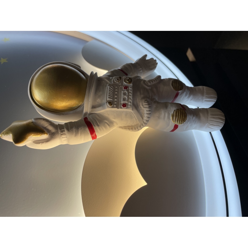 Brilagi - Lámpara de techo infantil regulable LED/42W/230V 3000/5700K astronauta