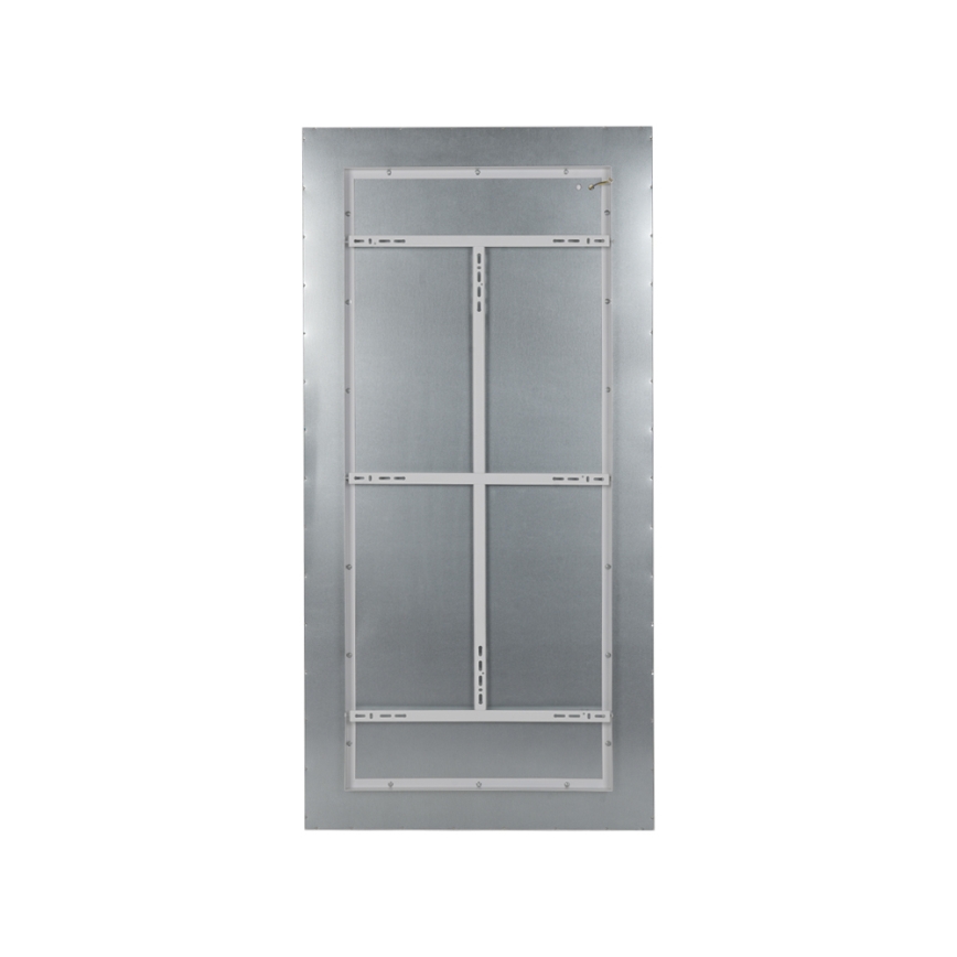 Brilagi - Luminaria de techo LED regulable SLIMFRAME LED/80W/230V 120 x 60 cm 3000–6000 K plateado/azul + mando a distancia