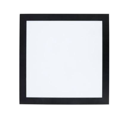 Brilagi - Plafón de techo regulable LED para baño FRAME SMART LED/24W/230V 30x30 cm 3000-6000K IP44 negro + mando a distancia