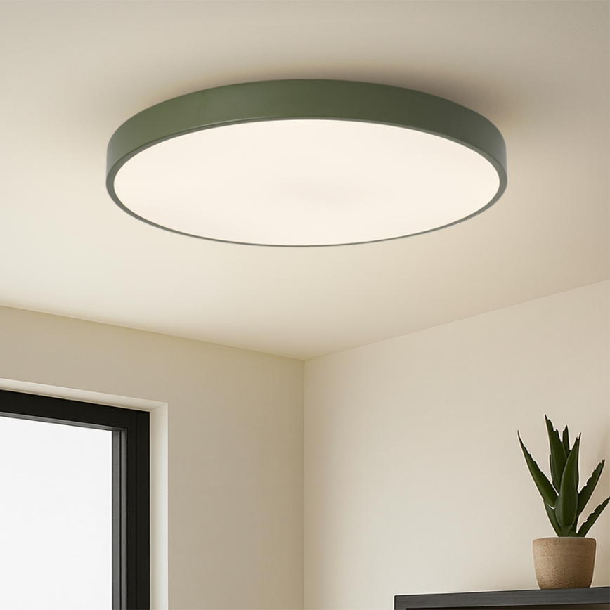 Brilagi - Luminaria LED regulable POOL SMART LED/100W/230V, diámetro 80 cm, Wi-Fi Tuya + control remoto, verde