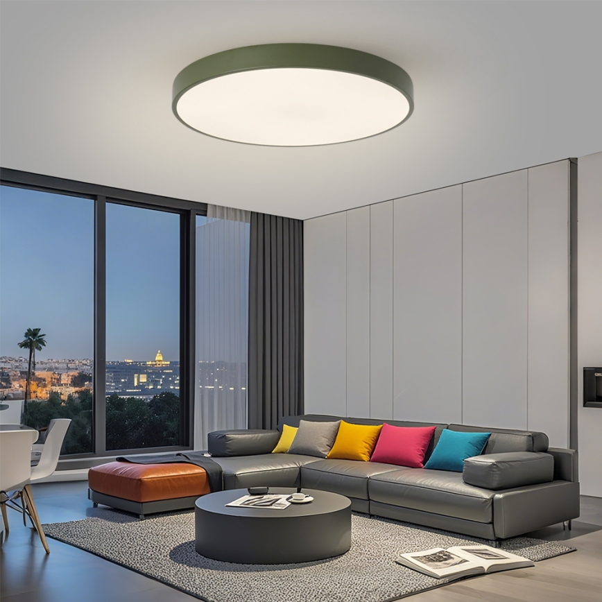 Brilagi - Luminaria LED regulable POOL SMART LED/100W/230V, diámetro 80 cm, Wi-Fi Tuya + control remoto, verde