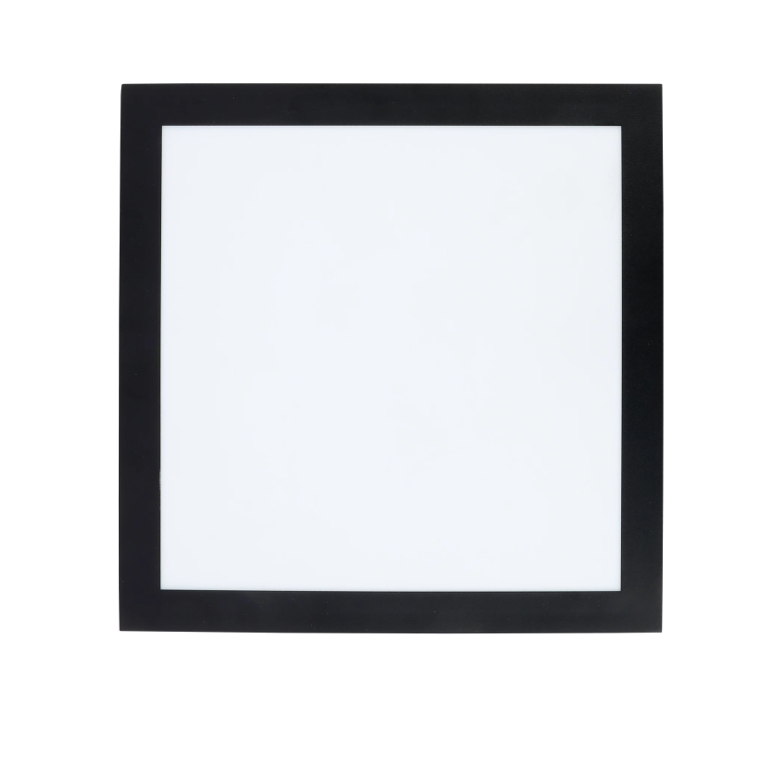 Brilagi - LED Regulable plafón de baño FRAME SMART LED/24W/230V 30x30 cm 3000-6000K IP44 negra + control remoto