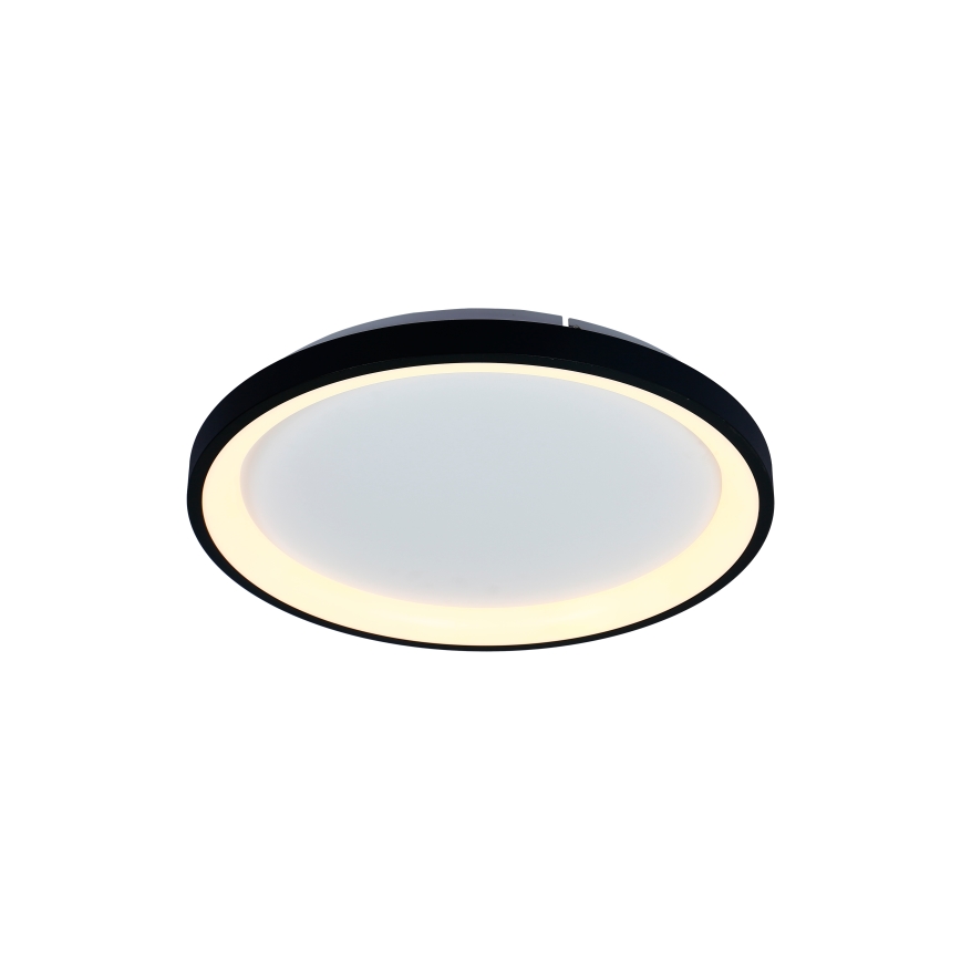 Brilagi - Plafón LED regulable FALCON SLIM LED/42W/230V 3000-6500K Ø 50 cm negro + mando a distancia