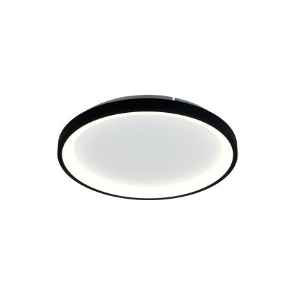 Brilagi - Plafón LED regulable FALCON SLIM LED/42W/230V 3000-6500K Ø 50 cm negro + mando a distancia