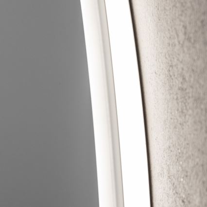 Brilagi - Espejo de baño con calefacción LED RGBW CLARA PRO LED/19W/230V Ø 60 cm IP44 IRC 90 regulable + CCT + mando a distancia