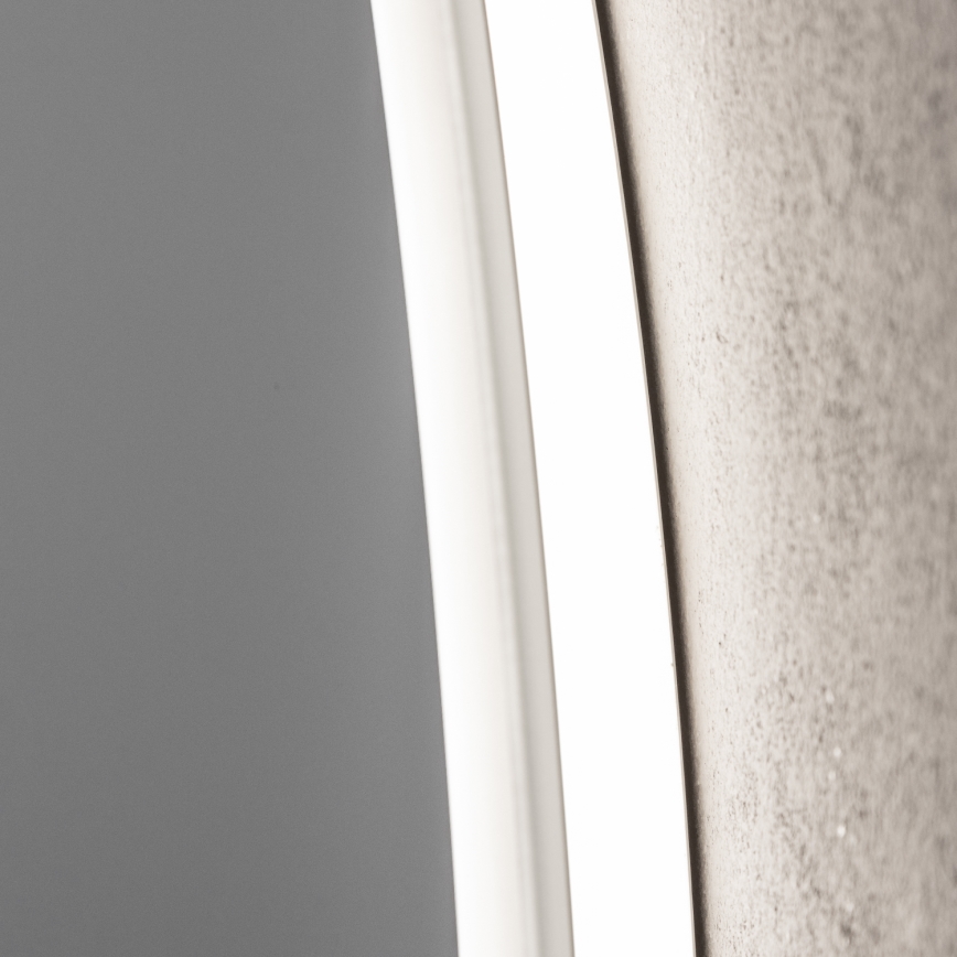 Brilagi - Espejo de baño con calefacción LED RGBW CLARA PRO LED/19W/230V Ø 60 cm IP44 IRC 90 regulable + CCT + mando a distancia