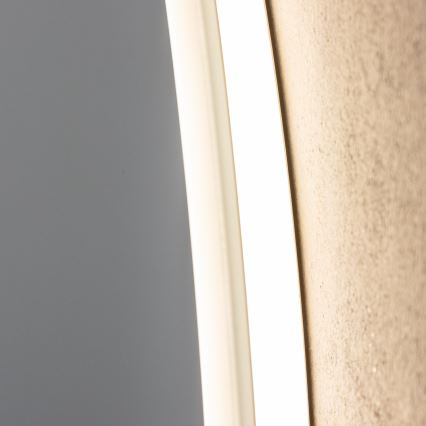 Brilagi - Espejo de baño calefactado LED RGBW CLARA PRO LED/18,5W/230V Ø 60 cm IP44 CRI 90 regulable + CCT